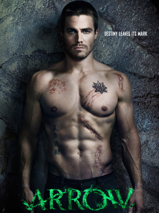 Arrow Stephen Amell Sexy Body TV Series Wall Art Print Poster