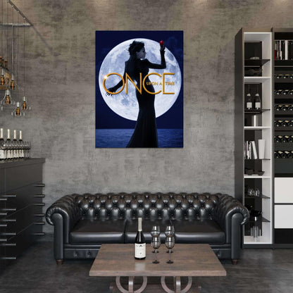 Once Upon A Time Evil Queen TV Series Wall Art Print Poster