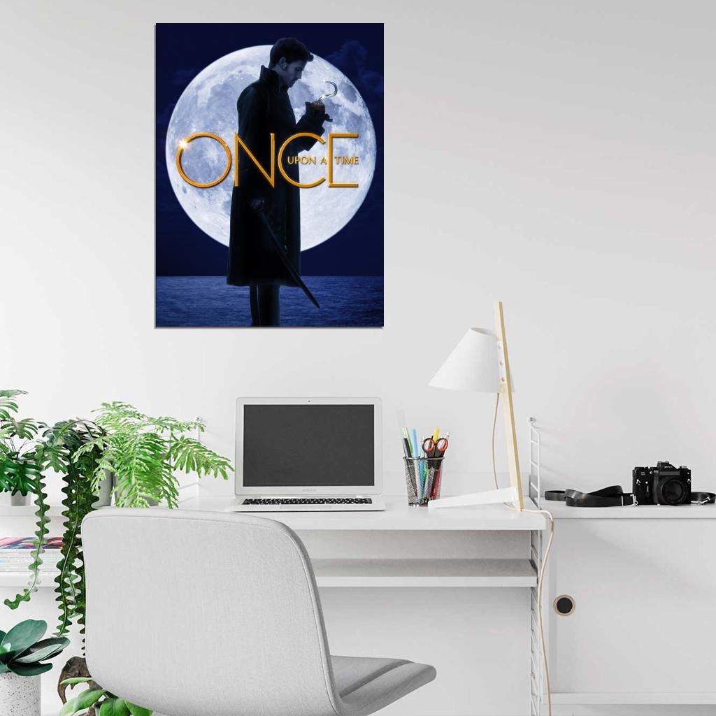 Once Upon A Time Hook TV Series Wall Art Print Poster
