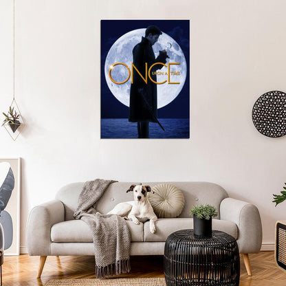 Once Upon A Time Hook TV Series Wall Art Print Poster
