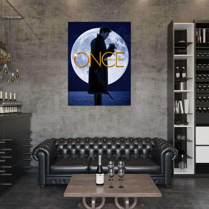 Once Upon A Time Hook TV Series Wall Art Print Poster