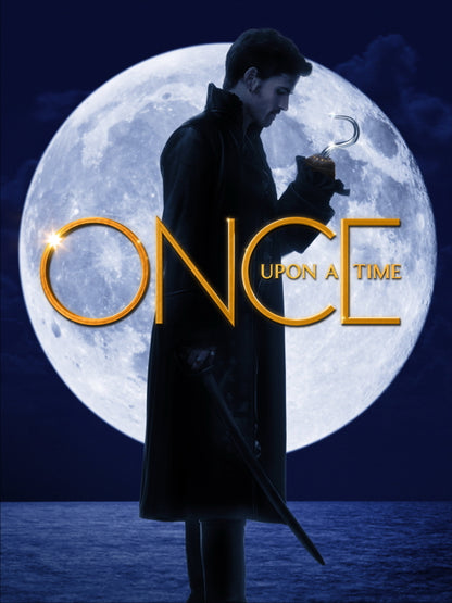 Once Upon A Time Hook TV Series Wall Art Print Poster