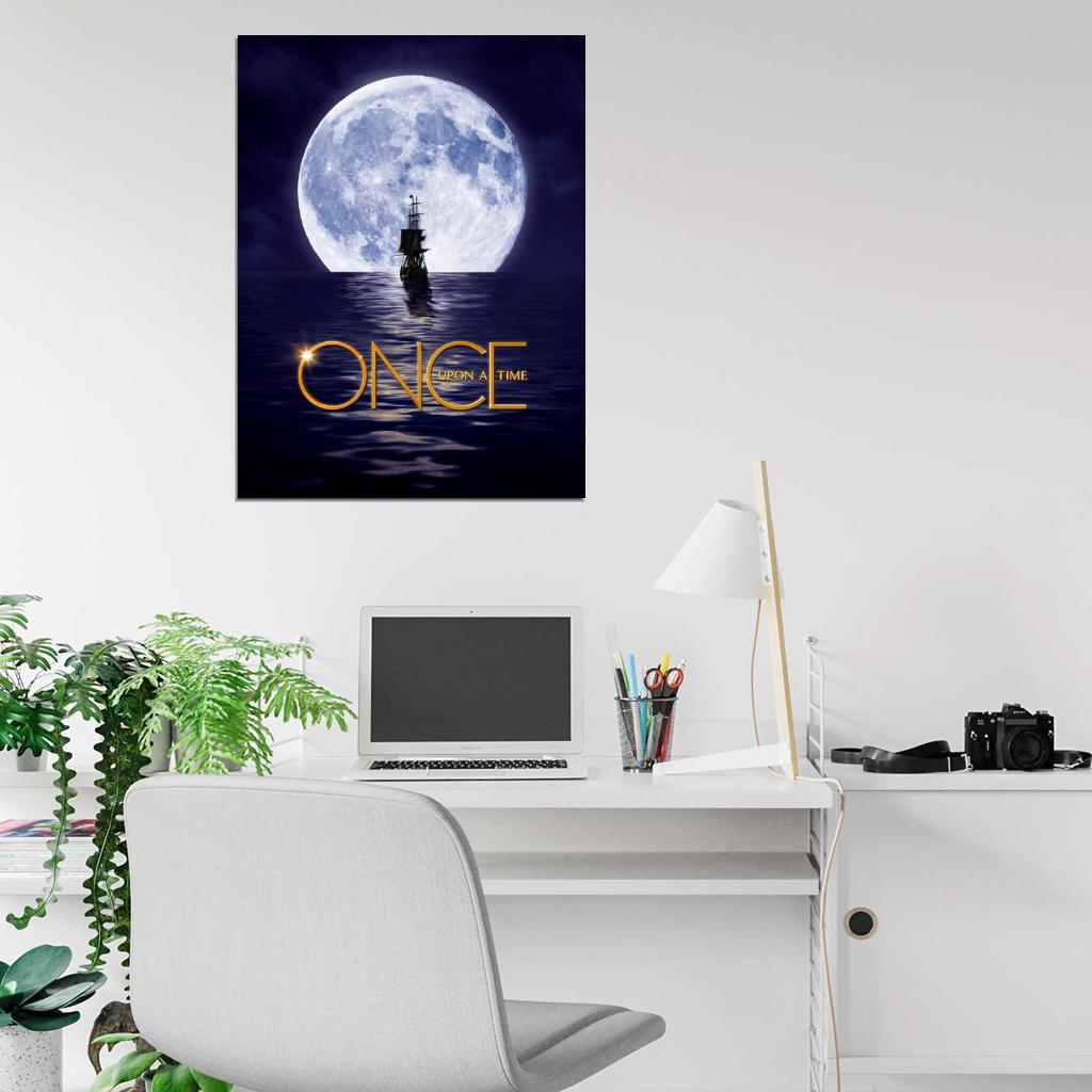 Once Upon A Time Jolly Roger TV Series Wall Art Print Poster