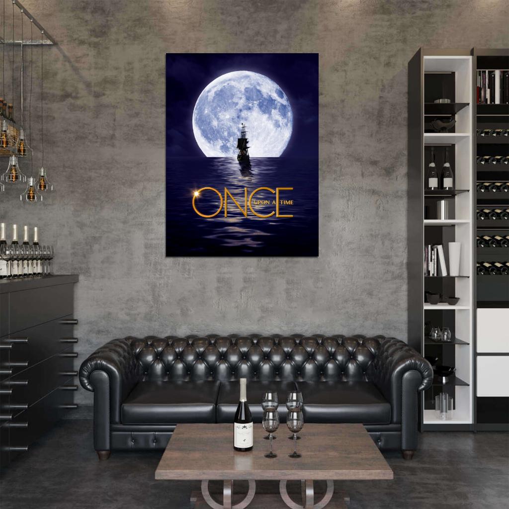 Once Upon A Time Jolly Roger TV Series Wall Art Print Poster