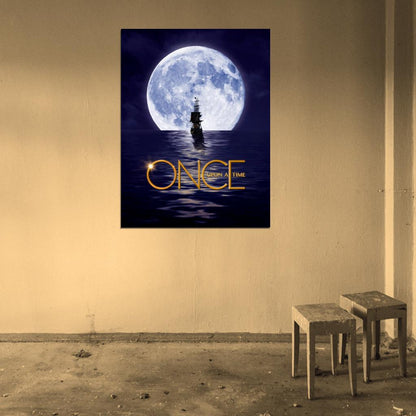 Once Upon A Time Jolly Roger TV Series Wall Art Print Poster