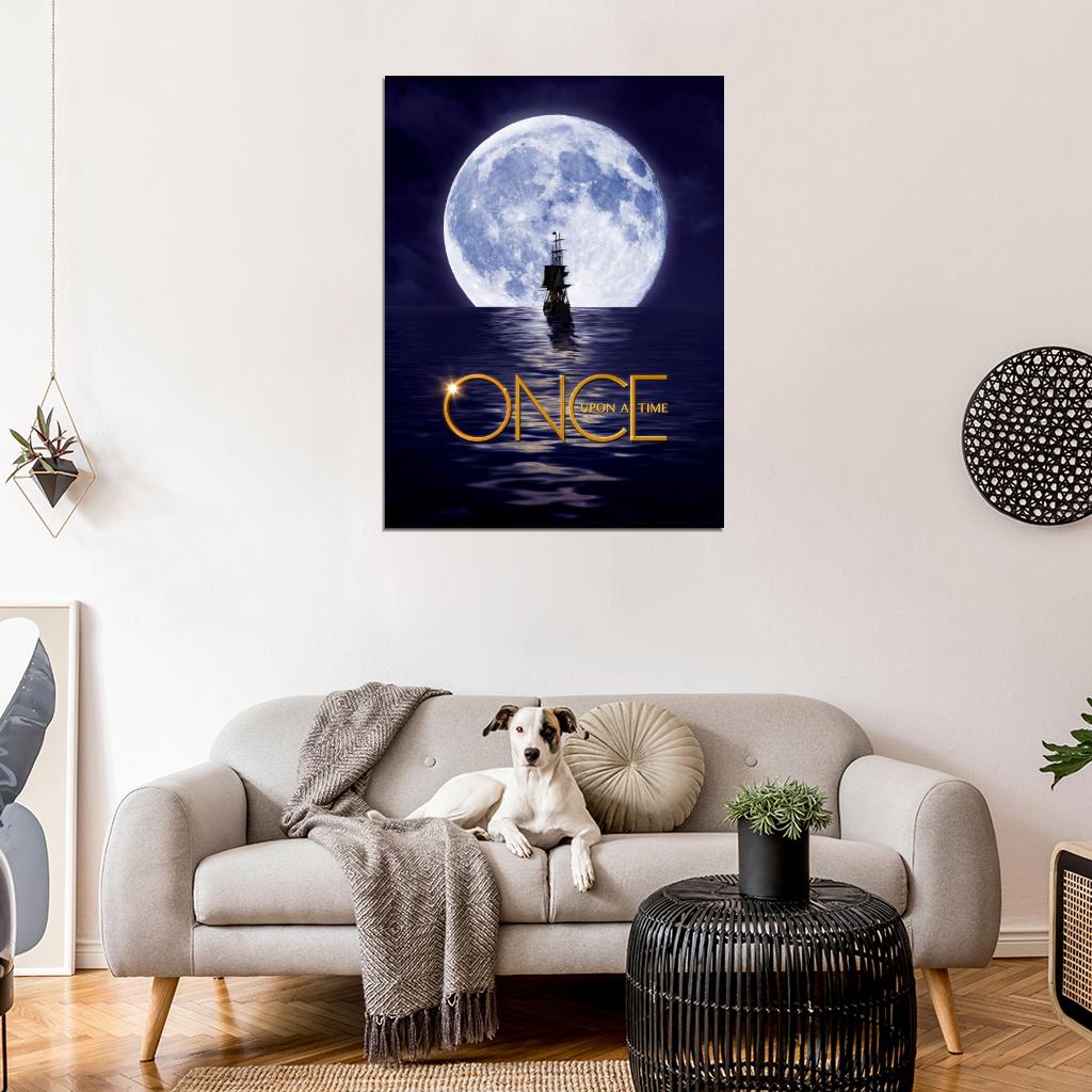 Once Upon A Time Jolly Roger TV Series Wall Art Print Poster
