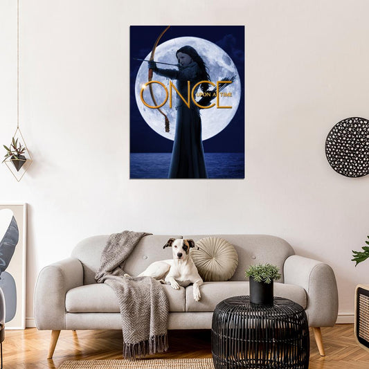 Once Upon A Time Snow White TV Series Wall Art Print Poster