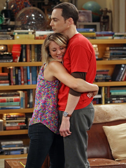 The Big Bang Theory Kaley Cuoco Jim Parsons TV Series Wall Art Print Poster