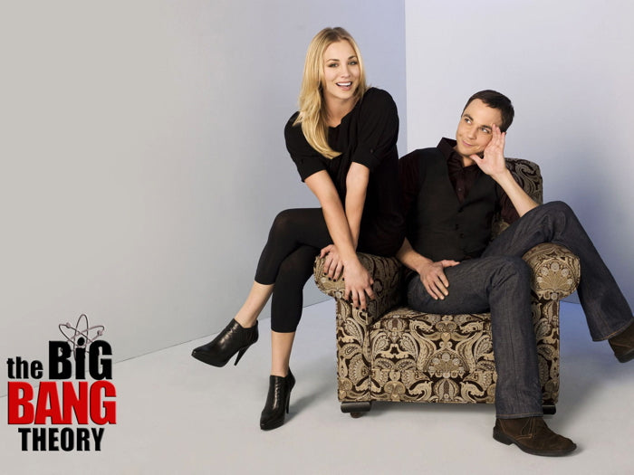 The Big Bang Theory Sheldon Cooper Penny Cast Characters TV Series Wall Art Print Poster