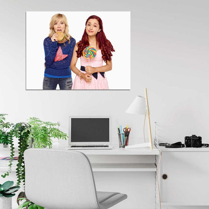 Sam & Cat Sam Puckett Cat Valentine Characters TV Series Wall Art Print Poster