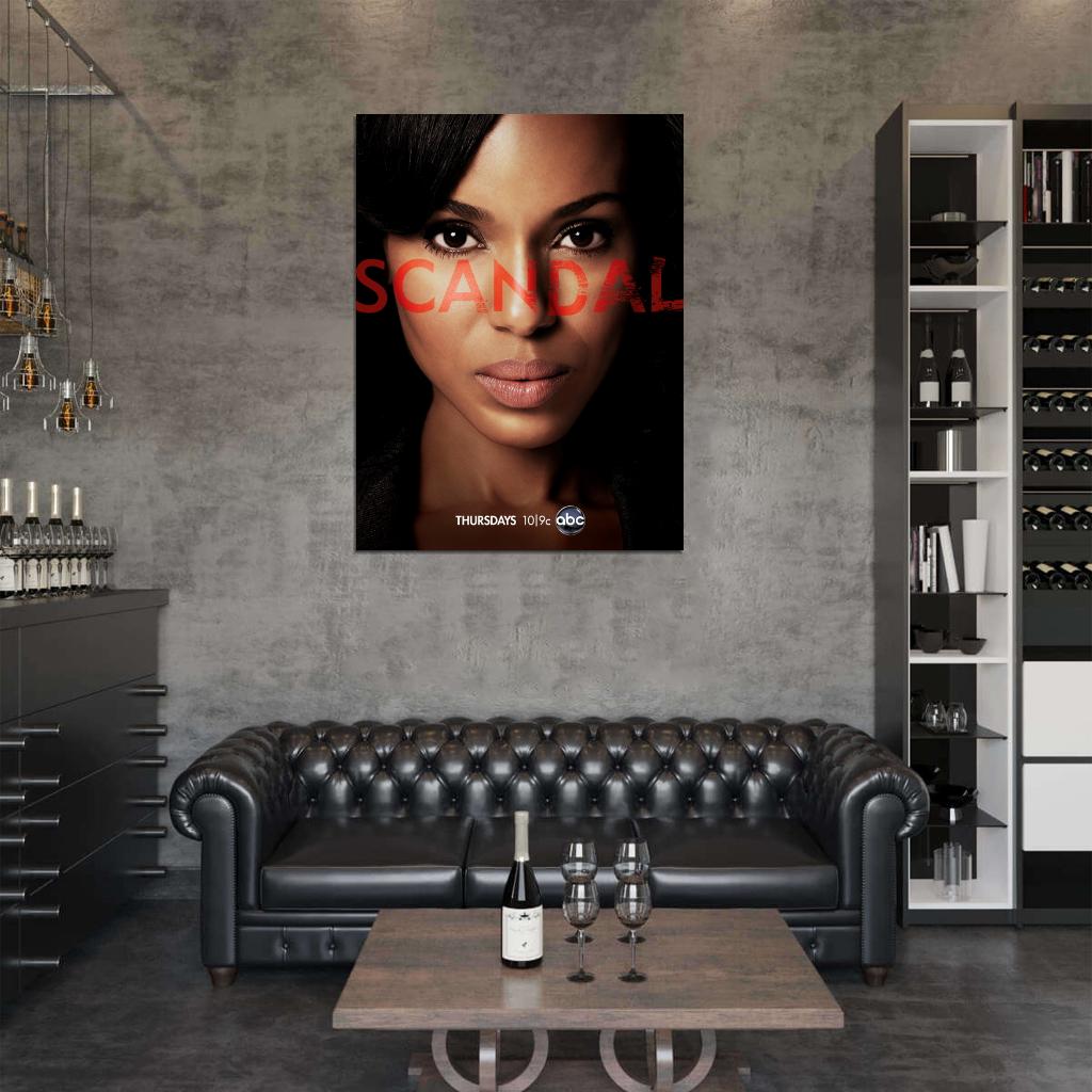 Scandal Kerry Washington TV Series Wall Art Print Poster