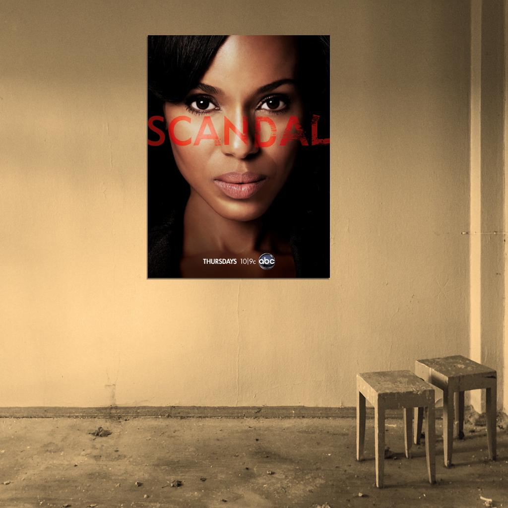 Scandal Kerry Washington TV Series Wall Art Print Poster
