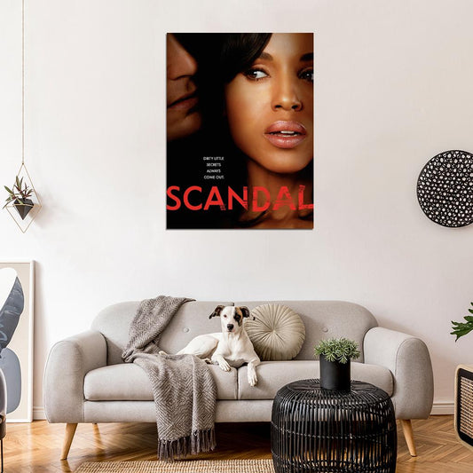 Scandal Kerry Washington Olivia Pope TV Series Wall Art Print Poster