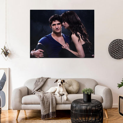 Teen Wolf Scott Allison Characters Cast TV Series Wall Art Print Poster