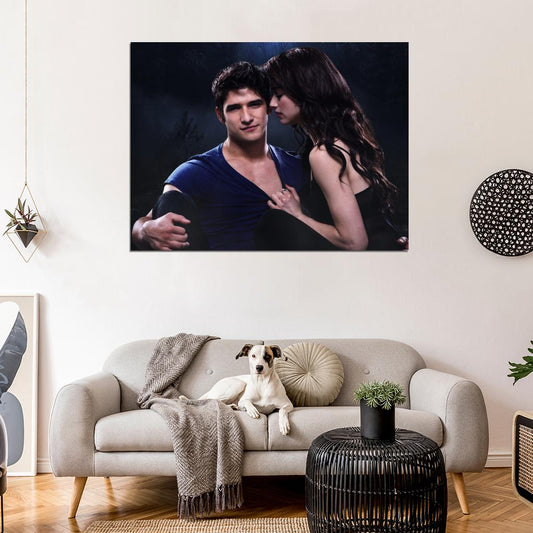 Teen Wolf Scott Allison Characters Cast TV Series Wall Art Print Poster