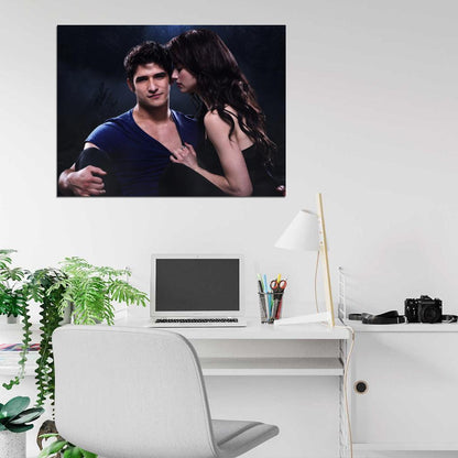 Teen Wolf Scott Allison Characters Cast TV Series Wall Art Print Poster