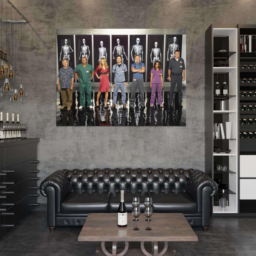 Scrubs TV Series Wall Art Print Poster