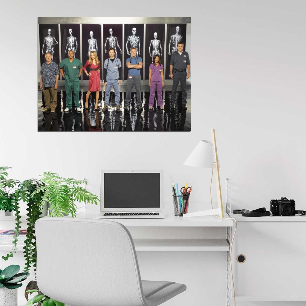 Scrubs TV Series Wall Art Print Poster