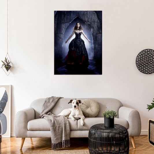 The Vampire Diaries Elena Gilbert Nina Dobrev TV Series Wall Art Print Poster