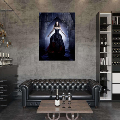 The Vampire Diaries Elena Gilbert Nina Dobrev TV Series Wall Art Print Poster