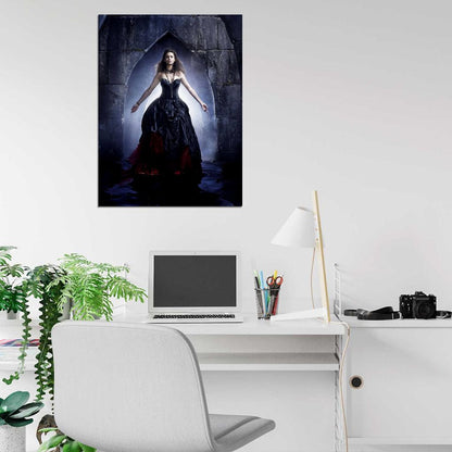 The Vampire Diaries Elena Gilbert Nina Dobrev TV Series Wall Art Print Poster