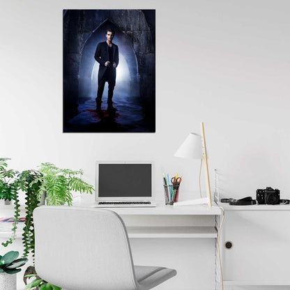The Vampire Diaries Stefan Salvatore Paul Wesley TV Series Wall Art Print Poster
