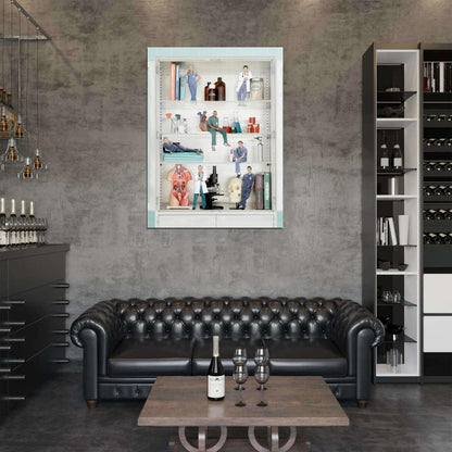 Scrubs Cast Characters TV Series Wall Art Print Poster