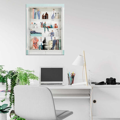 Scrubs Cast Characters TV Series Wall Art Print Poster