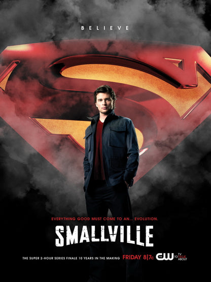 Smallville Tom Welling TV Series Wall Art Print Poster