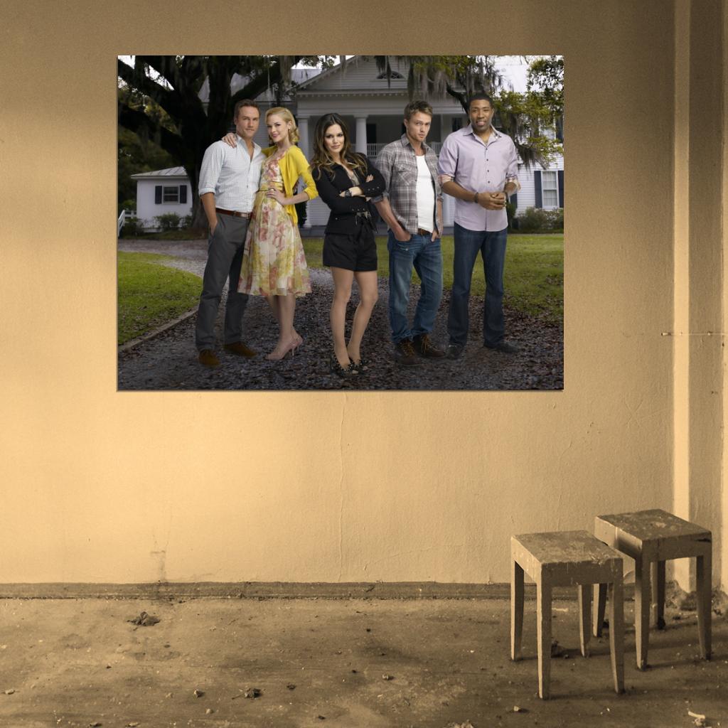 Hart Of Dixie Cast Characters TV Series Wall Art Print Poster