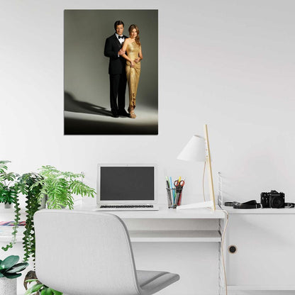 Castle Nathan Fillion Stana Katic TV Series Wall Art Print Poster