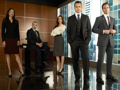 Suits Cast Characters TV Series Wall Art Print Poster