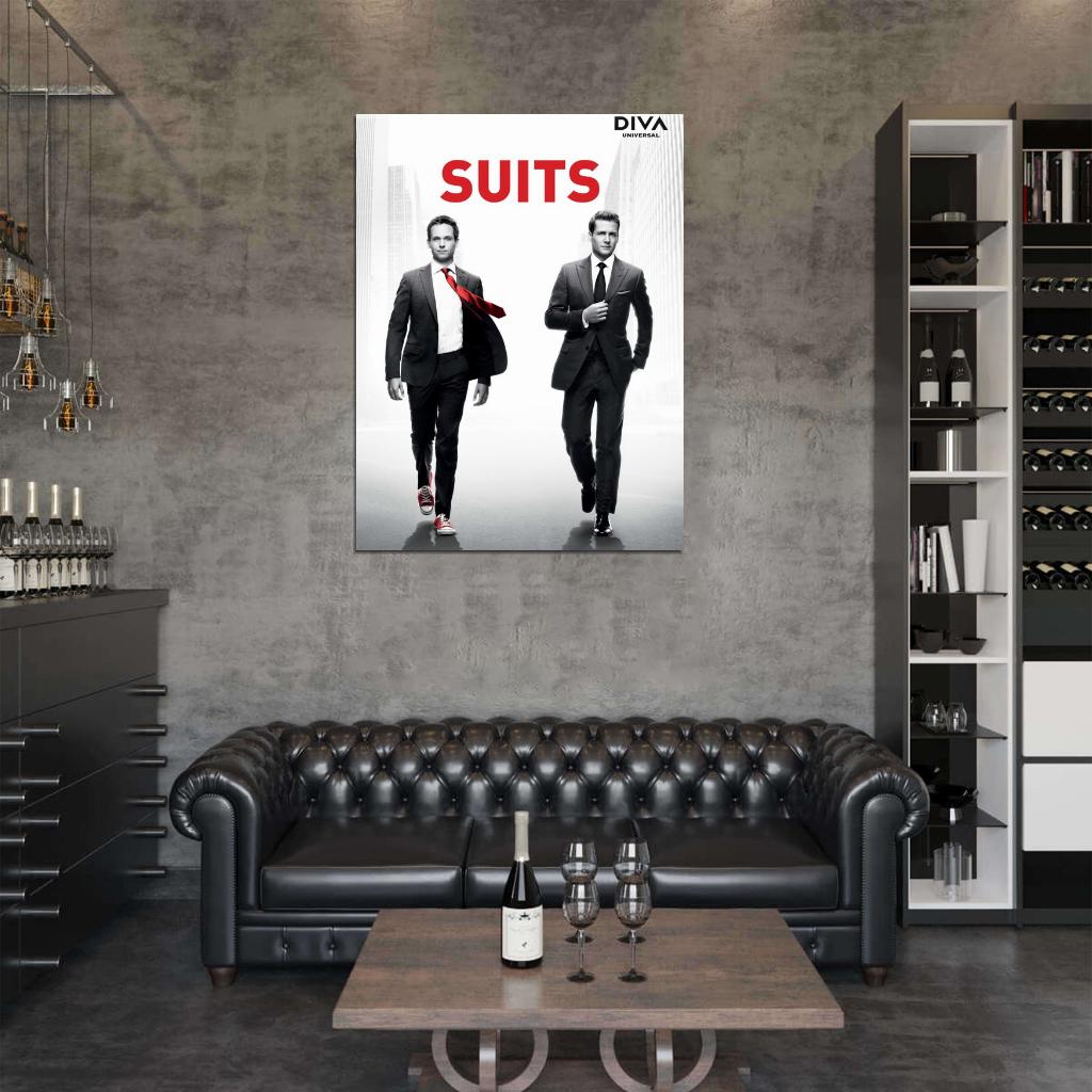 Suits TV Series Wall Art Print Poster