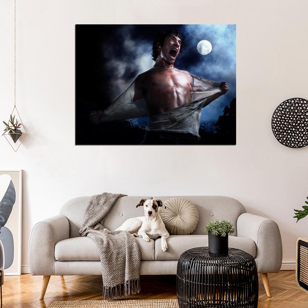 Teen Wolf Awesome Horror Tyler Posey TV Series Wall Art Print Poster