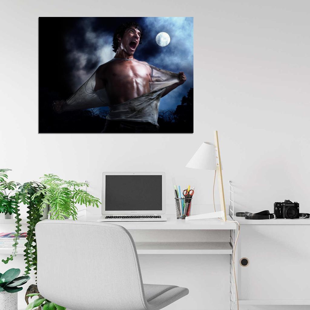 Teen Wolf Awesome Horror Tyler Posey TV Series Wall Art Print Poster