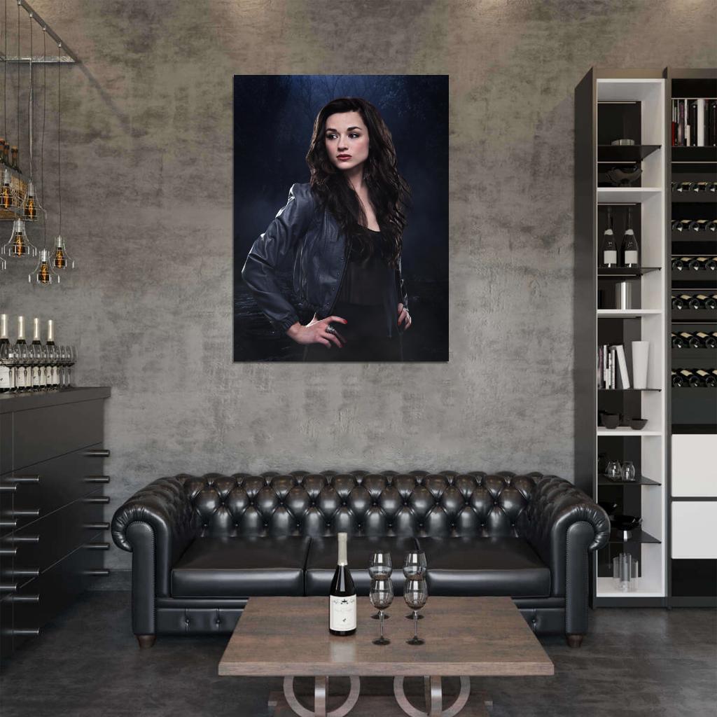 Teen Wolf Crystal Reed TV Series Wall Art Print Poster