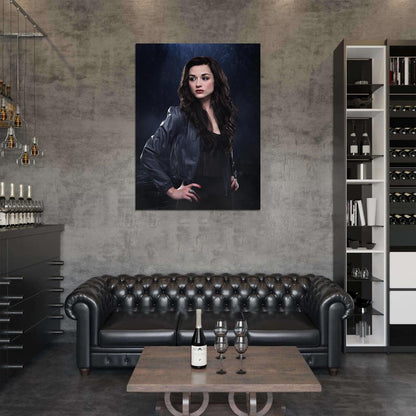 Teen Wolf Crystal Reed TV Series Wall Art Print Poster