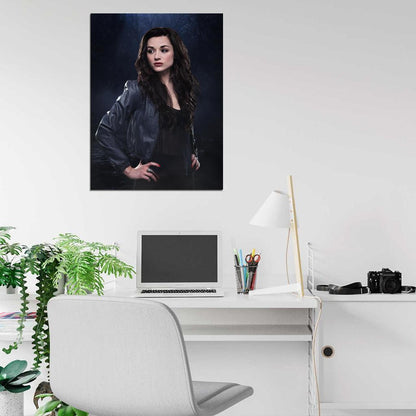 Teen Wolf Crystal Reed TV Series Wall Art Print Poster