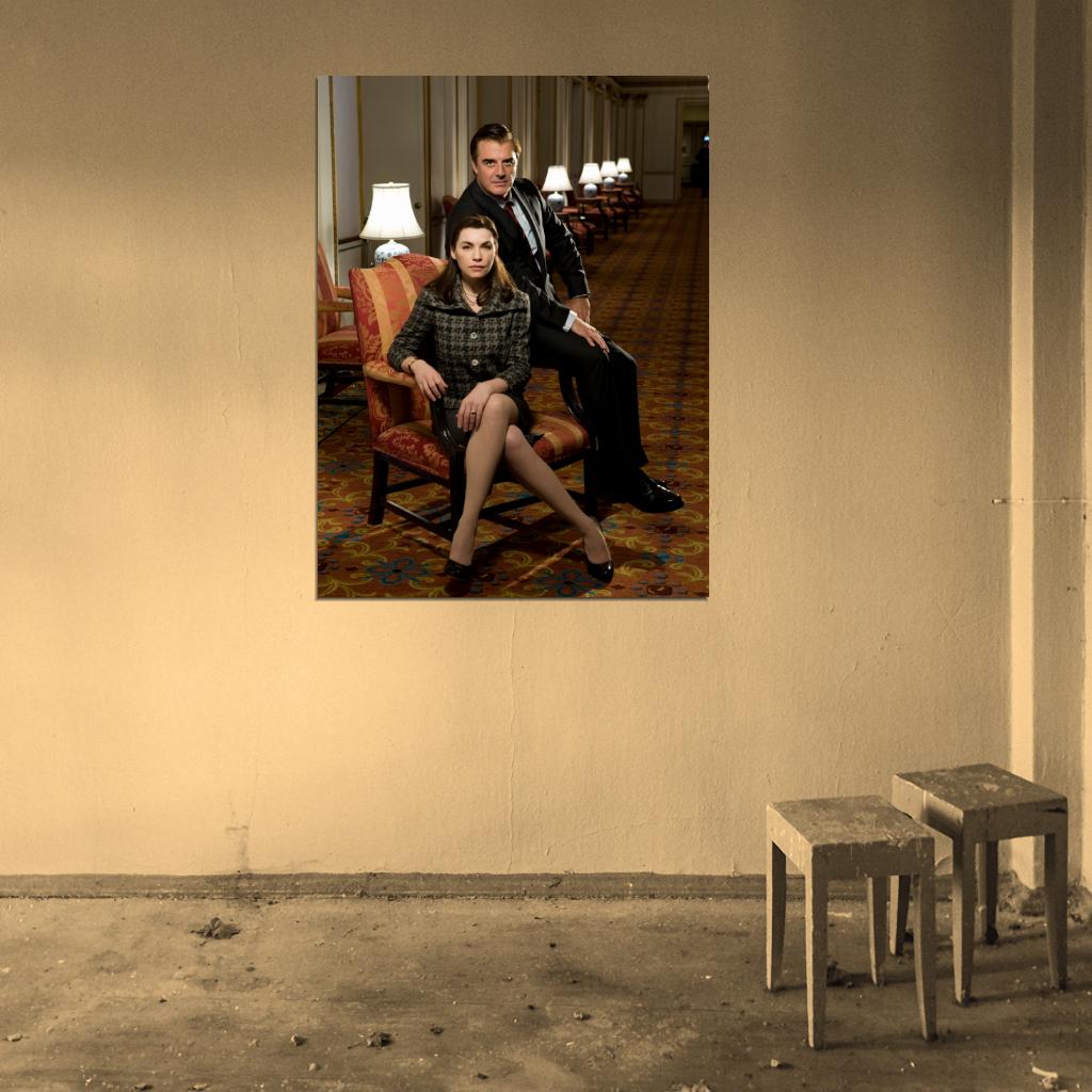 The Good Wife Alicia Florrick Peter Florrick Characters TV Series Wall Art Print Poster