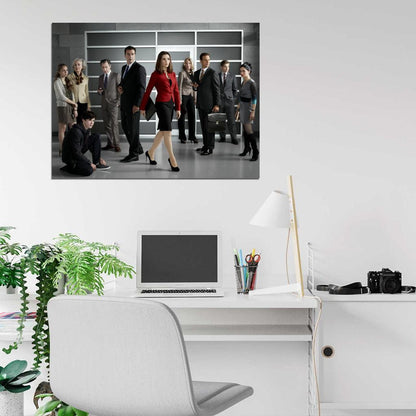 The Good Wife Cast Characters TV Series Wall Art Print Poster