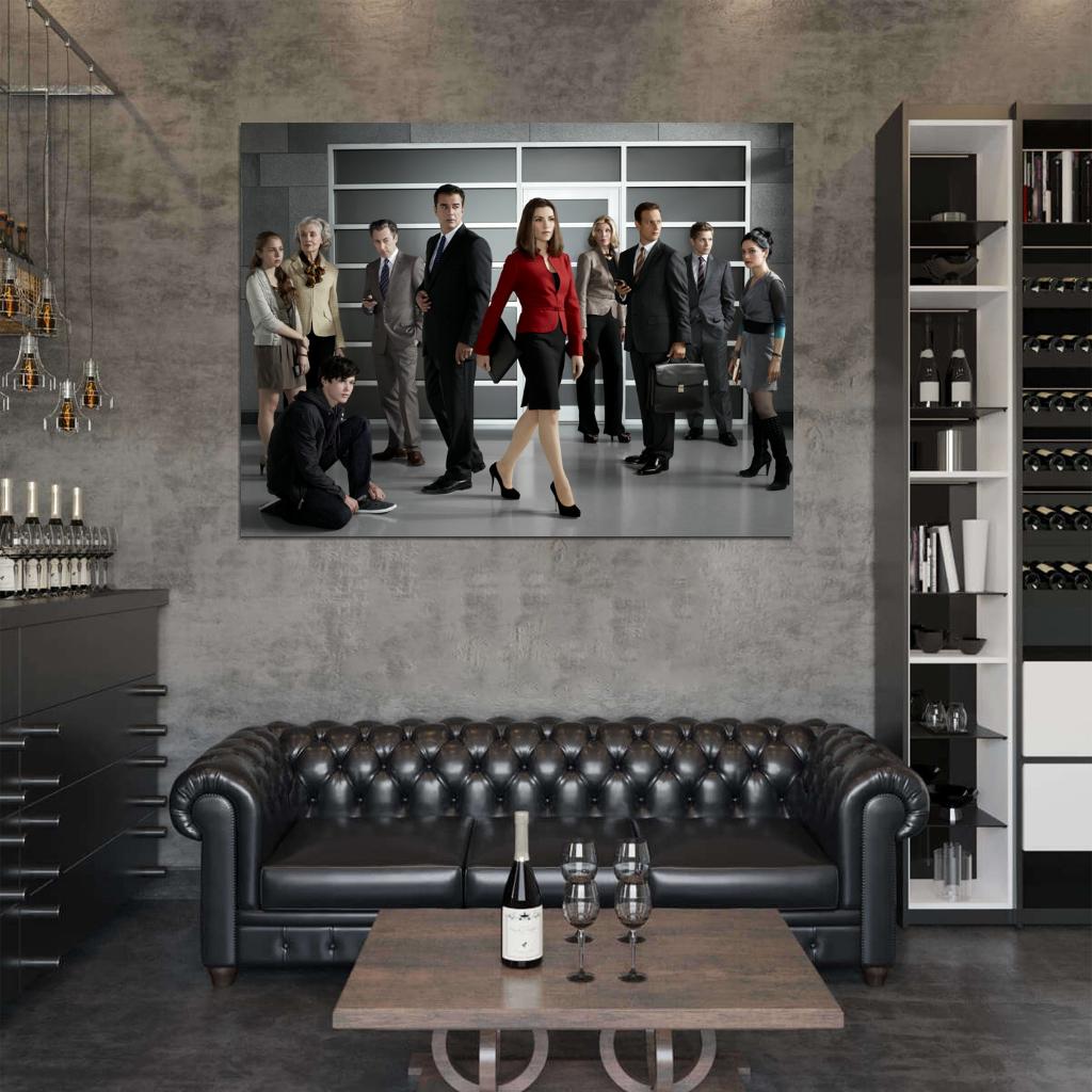 The Good Wife Cast Characters TV Series Wall Art Print Poster
