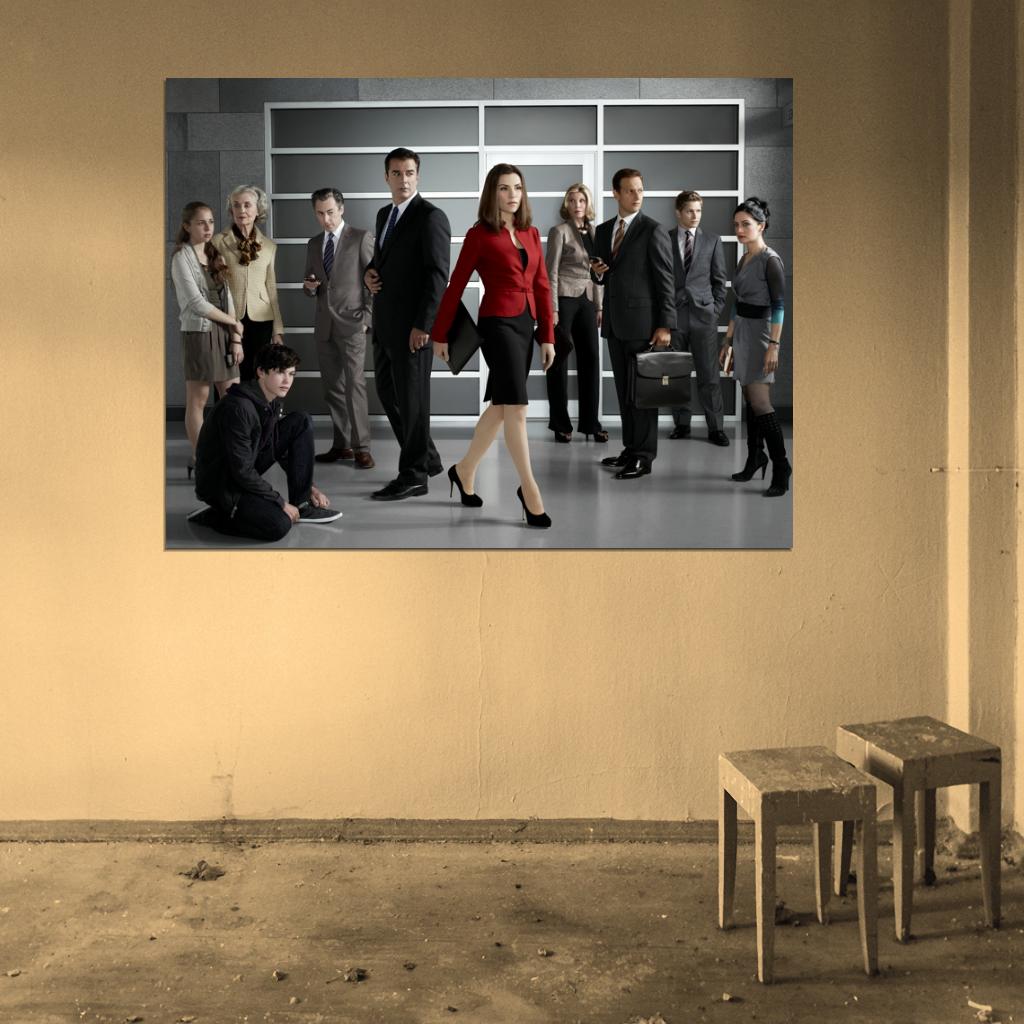 The Good Wife Cast Characters TV Series Wall Art Print Poster