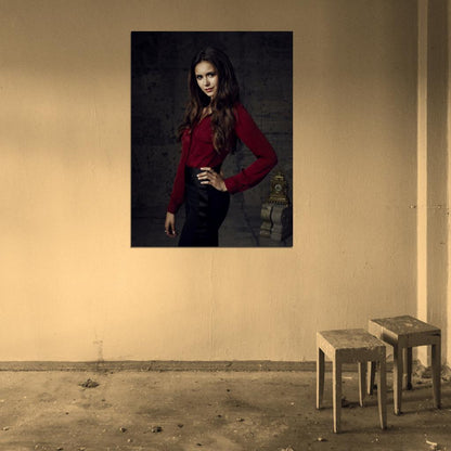 The Vampire Diaries Nina Dobrev TV Series Wall Art Print Poster