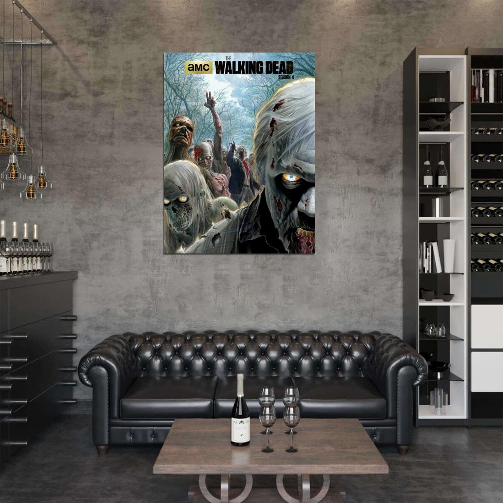 The Walking Dead Art TV Series Wall Art Print Poster