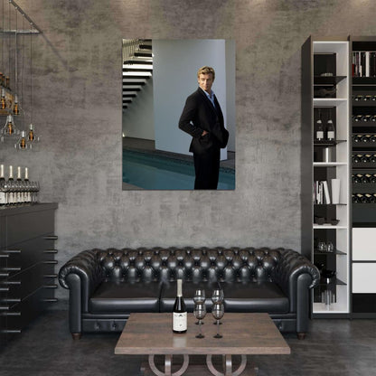 The Mentalist Simon Baker TV Series Wall Art Print Poster