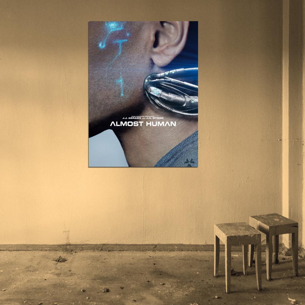 Almost Human TV Series Wall Art Print Poster