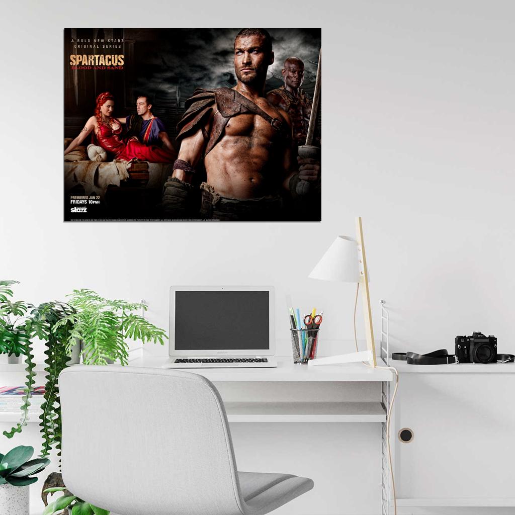 Spartacus Blood And Sand TV Series Wall Art Print Poster