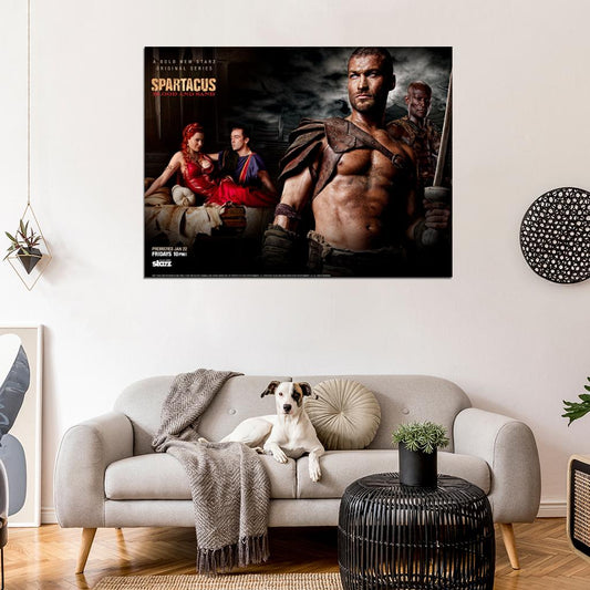 Spartacus Blood And Sand TV Series Wall Art Print Poster