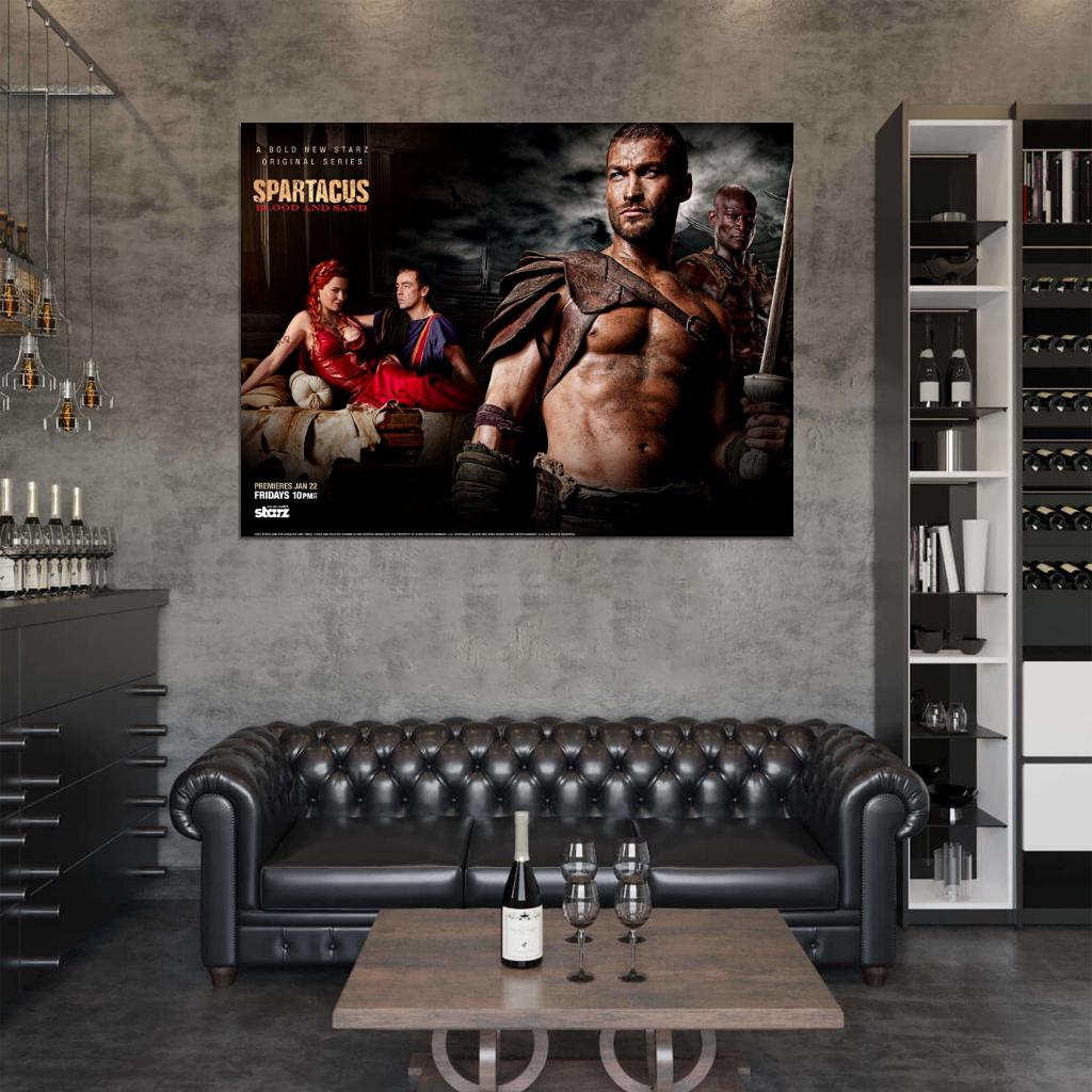 Spartacus Blood And Sand TV Series Wall Art Print Poster
