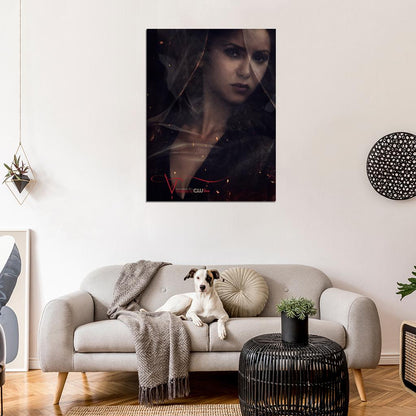 The Vampire Diaries Elena Gilbert Nina Dobrev TV Series Wall Art Print Poster